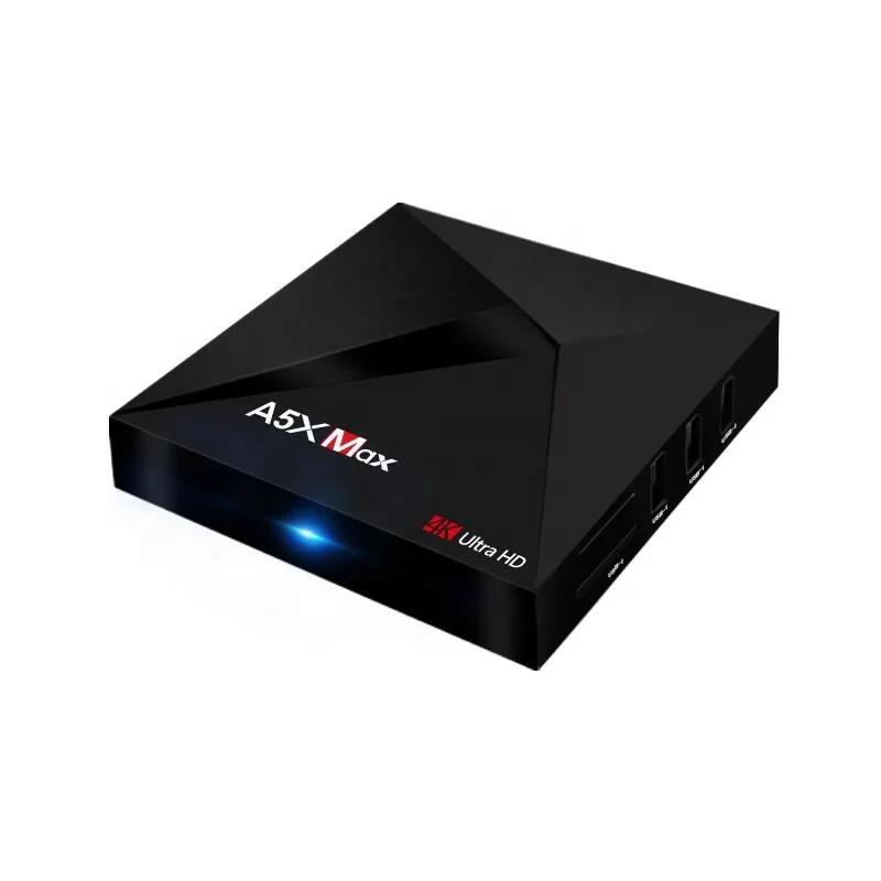 Pendoo A5X MAX RK3328 TV ڽ, 4G, 16G, 4k Ʈ HD TV ڽ, θ, ȵ̵ 9.0 HDD ÷̾, ߱ ü  5